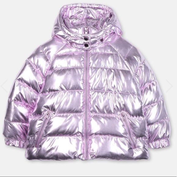 lilac puffer jacket